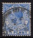 Gibraltar 1912 2 1/2d Deep Bright Blue Used  SG 79 - Gibraltar