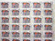 1978 LOT OF 50 UNCHECKED "SG 302" PICTORIAL UNITED NATIONS STAMPS. ( V0054 ) #00366 - Colecciones & Series