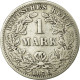 Monnaie, GERMANY - EMPIRE, Wilhelm I, Mark, 1876, Karlsruhe, TB, Argent, KM:7 - 1 Mark