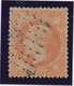 40 C Orange N° 31 Oblitéré Ancre Bleue TB. - 1863-1870 Napoléon III Con Laureles