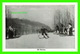 LAKE PLACID, NY - MINI-POSTCARD - SKI RACING - ANIMATED - - Autres & Non Classés