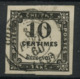 France (1859) Taxe N 2 (o) - 1859-1959 Used