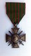 Médaille Militaire En Bronze -CROIX DE  GUERRE 1914/1918  Avec Son  Ruban - REPUBLIQUE FRANCAISE - Other & Unclassified