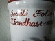 SOCIETE FOLKLORIQUE 60e ANNIVERSAIRE D' SANDHASE VUN LINGELSE 1935-1995 SEAU RAFRAICHISSEUR - GRES POTS DIGOIN - Digoin (FRA)