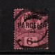 GB Official Government Parcels 6d Purple. Spacefiller - Service