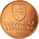 Monnaie, Slovaquie, 50 Halierov, 2002, SPL, Copper Plated Steel, KM:35 - Slovakia