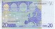 20 Euros 2002 Serie X, P016I5, N° X 3149583577,  Signature 2 UNC - 20 Euro