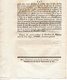 Loi Relative Au Service De La Poste Aux Lettres Le 24 Novembre 1790 - Decrees & Laws