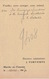 CP  Publicitaire JAMOIGNE 1959 -  Imprimerie Denis SINDIC - Librairie-Papeterie - Chiny