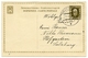 CZECH : DOPISNICE KR 1.20 - POSTAL STATIONERY, 1930, BRATISLAVA / ADRESSE - SALZBURG, BAD HOFGASTEIN, VILLA HUMANN - Cartes Postales