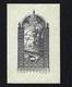 Original Ex Libris Do DR. EGAS MONIZ. Vintage Print DEVAMBEZ Bookplate NOBEL PRIZE Heraldry Armorial PORTUGAL - Bookplates