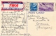 Italia 1948 Cartolina Illustrata Per La Svizzera Viaggiata Via Aerea TWA Con 15 Lire + 50 Lire Posta Aerea  Airmail - Poste Aérienne