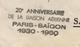 18245 - PARIS SAIGON  30/50 - 1927-1959 Lettres & Documents