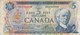 Canada - Billet De 5 Dollars - Laurier - 1972 - Canada