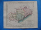 Révolution Française Carte Hérault 1793 Montpellier Béziers Sete Agde Lunel - Geographical Maps
