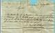 Brief Met Inhoud 10/07/1823, Griffe DENDERMONDE (59x6 Mm - Herlant 33) - 1815-1830 (Hollandse Tijd)