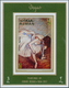 Delcampe - Adschman / Ajman: 1971, Paintings By Edgar DEGAS (bathing Women Etc.) Set Of Eight Different Imperfo - Ajman