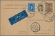 Ägypten - Ganzsachen: 1879/1990 (ca.) Holding Of About 270 Unused/CTO-used/used Postal Stationery, W - Otros & Sin Clasificación