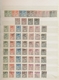 Äthiopien: 1895-1950 Ca., Collection In Album Starting First Issues And Different Overprint Issues 1 - Äthiopien