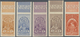 Äthiopien: 1930/1931, Accumulation With About 500 IMPERFORATE Stamps Of Ten Different Types/values I - Ethiopie