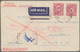 Delcampe - Afghanistan: 1924/1931, Lot Of Ten Commercial Covers To Berlin/Germany, Five Pre-UPU Period (combina - Afghanistan