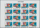 Aitutaki: 1973/1985, Lot Of 9135 IMPERFORATE (instead Of Perforate) Stamps And Souvenir Sheets MNH, - Aitutaki