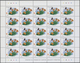 Angola: 2001, BELGICA (PLANTS), Complete Set Of Four In Sheets, In An Investment Lot Of 500 Sets Min - Angola