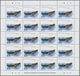 Angola: 2002, REPTILES, Complete Set Of Four In An Investment Lot Of 1000 Sets In Sheets Of 20 Per I - Angola