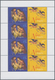 Angola: 2003, „CHRISTMAS “, Complete Set Of 4 In Miniature Sheets, In An Investment Lot Of 400 Sets - Angola