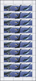 Angola: 2004, WHALES AND DOLPHINES, Complete Set Of 3 In A Strip In An Investment Lot Of 1000 Sets I - Angola