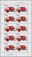 Angola: 2004, „FIRE BRIGADE “, Complete Set Of 3 In Miniature Sheets, In An Investment Lot Of 500 Se - Angola