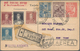 Delcampe - Argentinien: 1894/1954 (ca.), Apprx. 290 Covers And 17 Mint/used Stationery Mostly From Corresponden - Other & Unclassified