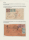 Neusüdwales: 1859/1967, Two Exhibition Pages Containing 3 Fronts And One Complete Letter, All With D - Brieven En Documenten