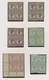 Queensland: 1897/1908, QV Definitives, Assortment Of 14 Mint Blocks Of Four ½d.-2sh., Incl. Some Sha - Covers & Documents