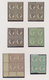 Queensland: 1897/1908, QV Definitives, Assortment Of 14 Mint Blocks Of Four ½d.-2sh., Incl. Some Sha - Brieven En Documenten