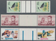 Australien: 1966/1982 (ca.), Duplicates Of Only GUTTER PAIRS On 95 Large Stockcards With Many Comple - Collections