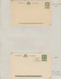 Australien - Ganzsachen: 1950/89 (ca.) Two-volumes Postal Stationery Collection Of Approx. 395 Unuse - Entiers Postaux