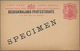 Delcampe - Betschuanaland: 1905/62 Holding Of Ca. 610 Exclusively Unused Postal Stationary, While Cards, Regist - 1885-1964 Bechuanaland Protectorate