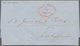 Bolivien: 1847/1964, Interesting Small Lot Of Four Folded Letters With Postmarks Of "PAZ", REPUBLICE - Bolivie