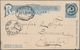 Bolivien: 1863/1960, Lot Of Seven Covers And Cards Bearing 2 C. Stat. Card With Picture On Reverse, - Bolivia