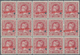 Brasilien: 1906-16, Liberty Issue Collection Of 393 Stamps In Large Blocks And Strips Overprinted "S - Gebruikt