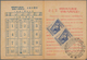 China: 1886-1960, Small Accumulation With Incoming Card From London 1886 To Shanghai, Calendar With - Other & Unclassified