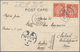 China: 1902, Coiling Dragons 1/2 C.-4 C. On Ppc (9) All Real Used To Austria-Hungary At The 4 C. UPU - Other & Unclassified