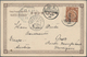 China: 1902, Coiling Dragons 1/2 C.-4 C. On Ppc (9) All Real Used To Austria-Hungary At The 4 C. UPU - Sonstige & Ohne Zuordnung