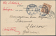 China: 1902, Coiling Dragons 1/2 C.-4 C. On Ppc (9) All Real Used To Austria-Hungary At The 4 C. UPU - Other & Unclassified