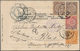 Delcampe - China: 1902, Coiling Dragons 1/2 C.-4 C. On Ppc (9) All Real Used To Austria-Hungary At The 4 C. UPU - Other & Unclassified