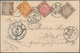 Delcampe - China: 1902, Coiling Dragons 1/2 C.-4 C. On Ppc (9) All Real Used To Austria-Hungary At The 4 C. UPU - Other & Unclassified