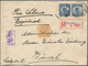 Delcampe - China: 1913/33, Junk/reaper, Covers (23 + 2 Fronts) To Switzerland Inc. Surcharged, Registration. - Otros & Sin Clasificación