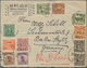 Delcampe - China: 1913/33, Junk/reaper, Covers (23 + 2 Fronts) To Switzerland Inc. Surcharged, Registration. - Otros & Sin Clasificación