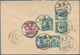 Delcampe - China: 1913/33, Junk/reaper, Covers (23 + 2 Fronts) To Switzerland Inc. Surcharged, Registration. - Autres & Non Classés